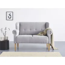Home Affaire Küchensofa HOME AFFAIRE "Moro", grau, B:142cm H:99cm T:73cm, Microfaser in Antiklederoptik (100% Polyester), Sofas, in verschiedenen Stoffen und Farben