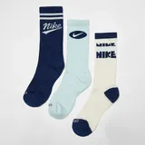 Nike 3 PACK - Everyday Plus Crew Unisex Socken multicolor Größe 42-46 Bekleidung