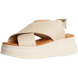 TAMARIS Keilsandaletten Damen Beige 40