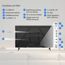 Medion MD 840102 40" Full HD LED Smart TV