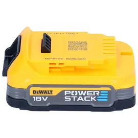 DeWalt DCV 501 LN Akku Stabsauger 18 V 0,7 l Staubklasse L + 1x Powerstack Akku 1,7 Ah - ohne Ladegerät