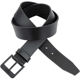 Boss Herrengürtel Leder schwarz 105