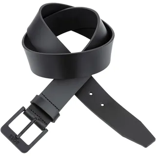 Boss Herrengürtel Leder schwarz 105
