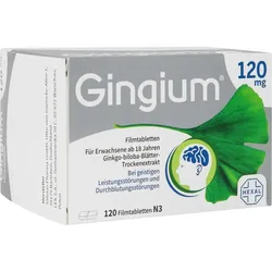 GINGIUM 120 MG FTA