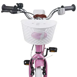 vidaXL Kinderfahrrad 18 Zoll Farbe Hellrosa