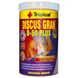 Tropical Discus Gran D-50 Plus Fischfutter 2 x 1 Liter