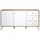 trendteam Sideboard 183 x 76 x 40 cm Weiß