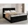 bromarkt Boxspringbett 140 x 200 cm H3 Schwarz