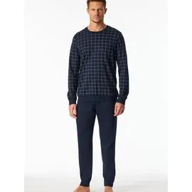 SCHIESSER Pyjama Fine Interlock Blau 110