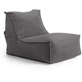 mokebo Sitzsack Der Gelassene Cord 60 x 65 x 95 cm Grau