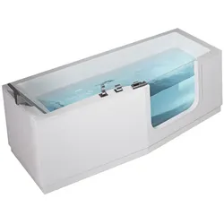 ELEGANZ Badewanne mit Tür Seniorenbadewanne 160x70/80cm Rechts