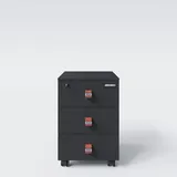 Phoenix MINECRAFT Rollcontainer, Kommode, Beistelltisch, Gaming-Möbel