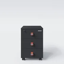 Phoenix MINECRAFT Rollcontainer, Kommode, Beistelltisch, Gaming-Möbel