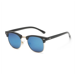 Dekorative Sonnenbrille Polarisierte Sonnenbrille, Vintage-Sonnenbrille, mehrere Farben blau