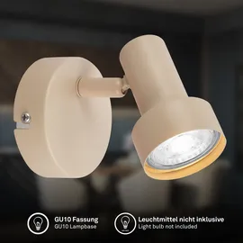 Briloner Wandleuchte 9W GU10 Beige