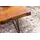 FineBuy Couchtisch Baumkante Braun Sheesham 56 x 38 x 51 cm