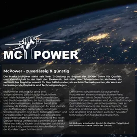 McPower Schutzkontakt-Steckdose mit 2x USB McPower ''Flair'',250V, 5V/2,1A,UP,matt schwarz