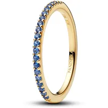 Pandora Damenring Funkelndes Blau Halber Ewigkeits-Ring, 56/17,8