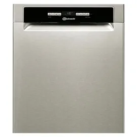 Bauknecht BUO 3O41 PLT X Einbau-Geschirrspüler (unterbaufähig, 598 mm breit, Edelstahl)