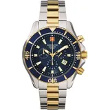 Swiss Alpine Military Nautilus Chrono Edelstahl 46 mm SAM7040.9145