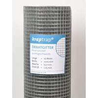 KrapTrap Volierendraht Drahtgitter 12x12mm 100 cm