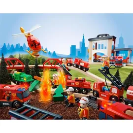 BRIO World Bahn Feuerwehr Set (33815)