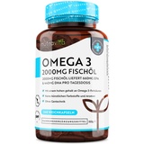 Nutravita Omega 3 2000 mg Fischöl Kapseln 240 St.