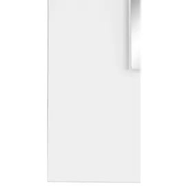 borchardt Möbel Spiegel BORCHARDT MÖBEL "Finn", weiß (weiß hochglanz), B:89cm H:45cm T:2cm, Glas, Spiegel, mit Rahmen