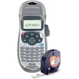 Dymo DYMO® LetraTag LT-100H, Eingabetastatur ABC silber inkl. 4 Batterien AA
