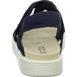 ECCO Soft Sandal W Damen Blau 41