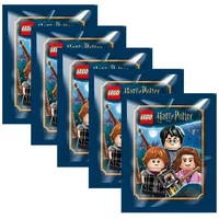 Harry Potter Sammelkarte LEGO Harry Potter - Reise in die Zauberwelt - Sammelsticker - 5 Tüten