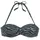 VENICE BEACH Bikini-Top Damen Schwarz/Mehrfarbig 38 Cup B
