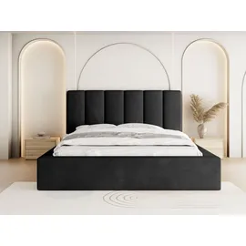 WFL GROUP Amira 180 x 200 cm Schwarz