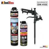 Brunnenschaum 1 x 750ml Bauschaum 1 x Reiniger Schaum Pistole Montageschaum
