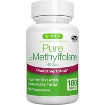 Igennus Reine Folsäure als L-Methylfolat Tabletten 180 St.