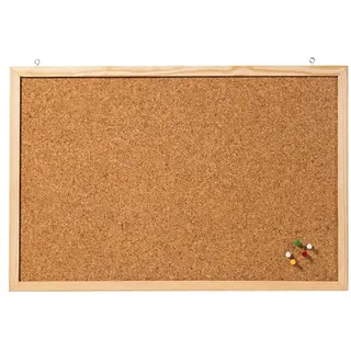 Franken Pinnwand 80 x 60 cm Braun