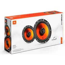 JBL Stage1 62F Koaxial-Lautsprecher 2-Wege 165mm (6,5 Zoll): von Harman Kardon Car HiFi mit 50W RMS und 400W Max Einbaulautsprecher Auto Boxen - Schwarz