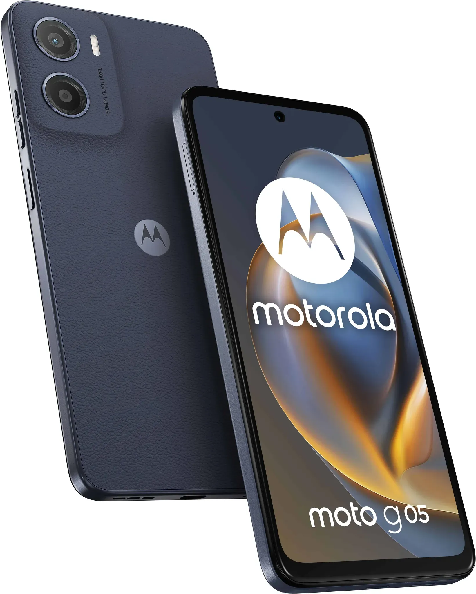Moto G05 128 GB 4G Smartphone 16,9 cm (6.67 Zoll) 2,0 GHz Android 50 MP Einzelne Kamera Kamera Dual Sim WiFi 5  (Blau)
