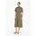 Comma, A-Linien-Kleid Gemustert Grün 34