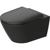 Duravit D-Neo Wand-WC mit WC-Sitz Anthrazit seidenmatt