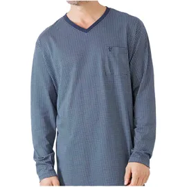HAJO Nachthemd Premium Cotton Blau L