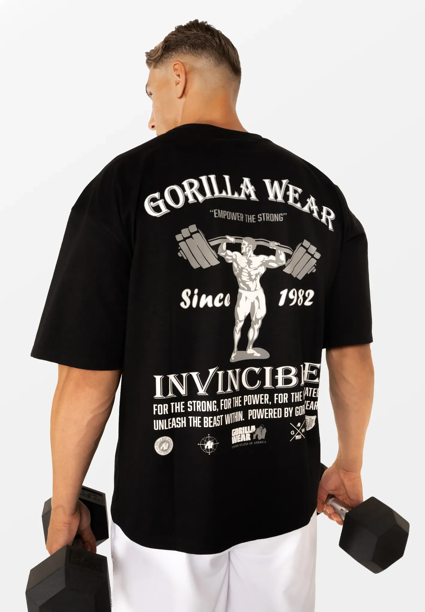 Kingston Oversized T-Shirt - Schwarz - M