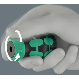 WERA Kraftform Kompakt Stubby Magazin RA 1 Bit-Set 6-teilig