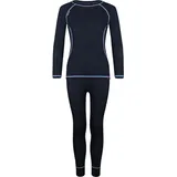 TROLLKIDS Kinder Merino Baselayer Set (Größe 152, grau)