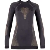 Uyn Cashmere Shiny 2.0 Langarm-baselayer - Celebrity Gold - S-M