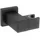 Fortis Scala Brausehalter beweglich, Metall, eckig, 5318501BB,