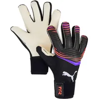 Puma Future Pro Hybrid Torwarthandschuhe PUMA Black-Glowing Red-Purple Glimmer,