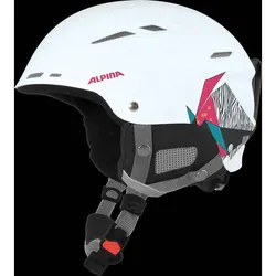 ALPINA Ski- und Snowboardhelm "Biom", white-pink mat 11, 50