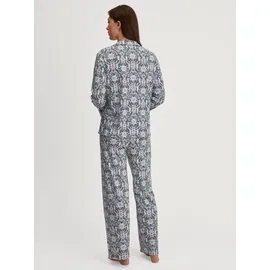 CALIDA Orient Dreams Pyjama Blau 40/42