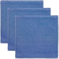 Möve for Frottana Seiftuch Pearl 3er Pack in cornflower
